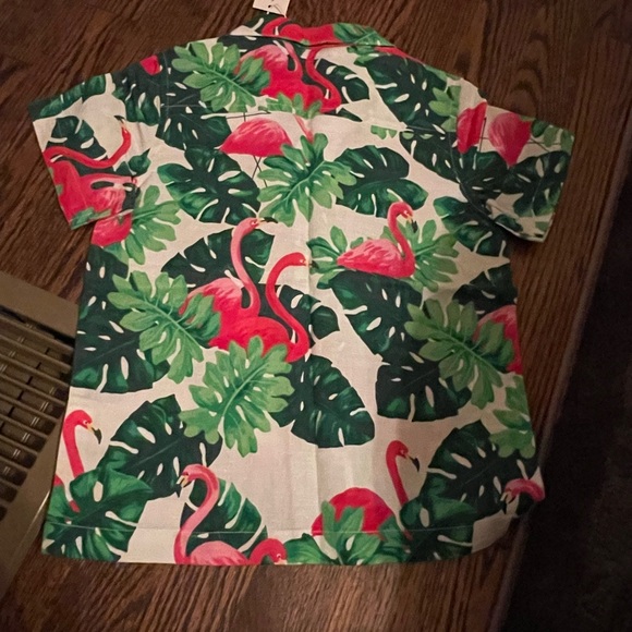 Flamingo shirt swim suit - Picture 3 of 5